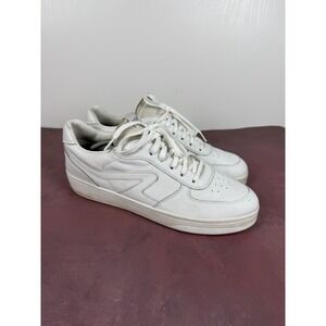 Rag & Bone Mens White Leather Retro Court Low Sneakers Size EU 46 US 13